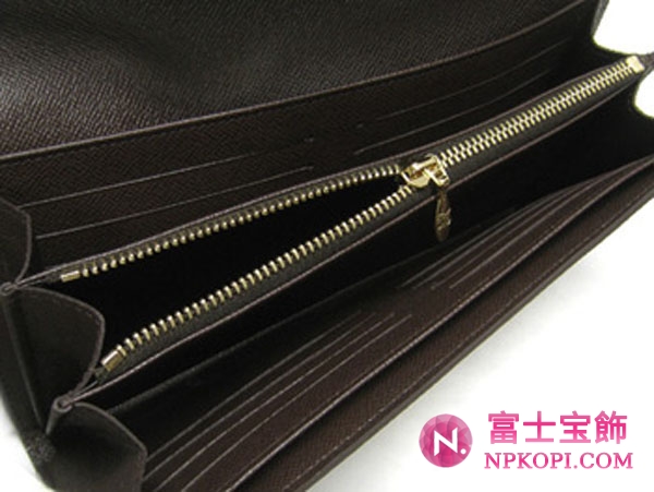 (LOUIS VUITTON)ルイヴィトン ブランドコピー ダミエ長財布 ポルトフォイユシスティナ N61747